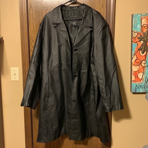 Centigrade Leather Jackets & Blazers - Centigrade 100% Leather Womens Black Coat 3X